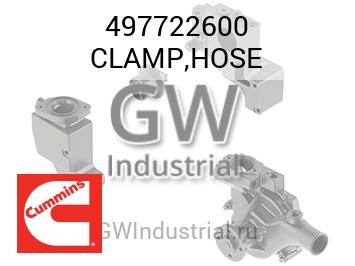 CLAMP,HOSE — 497722600