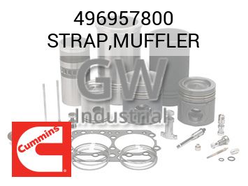 STRAP,MUFFLER — 496957800