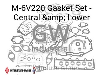 Gasket Set - Central & Lower — M-6V220