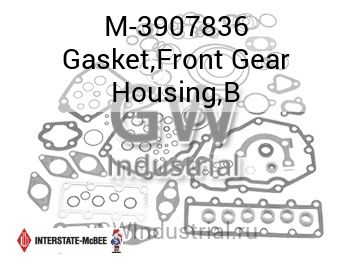 Gasket,Front Gear Housing,B — M-3907836