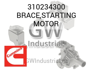 BRACE,STARTING MOTOR — 310234300