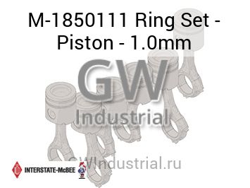 Ring Set - Piston - 1.0mm — M-1850111