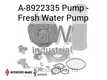 Pump - Fresh Water Pump — A-8922335