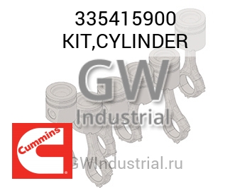 KIT,CYLINDER — 335415900