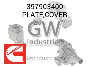 PLATE,COVER — 397903400
