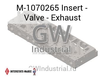 Insert - Valve - Exhaust — M-1070265