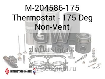 Thermostat - 175 Deg Non-Vent — M-204586-175