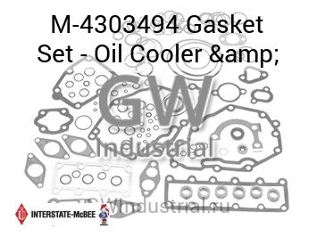 Gasket Set - Oil Cooler & — M-4303494