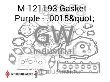 Gasket - Purple - .0015" — M-121193