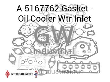 Gasket - Oil Cooler Wtr Inlet — A-5167762