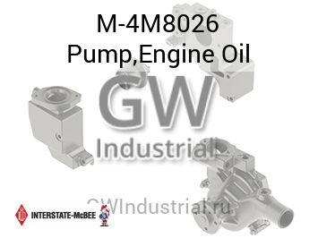 Pump,Engine Oil — M-4M8026