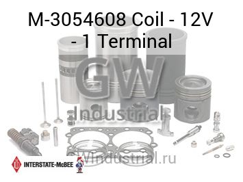 Coil - 12V - 1 Terminal — M-3054608