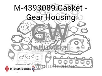 Gasket - Gear Housing — M-4393089