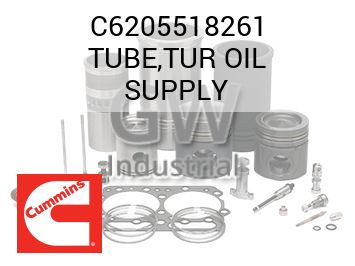 TUBE,TUR OIL SUPPLY — C6205518261