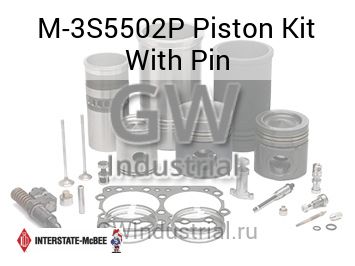 Piston Kit With Pin — M-3S5502P