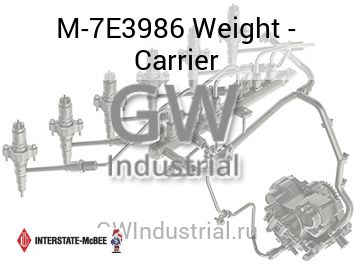Weight - Carrier — M-7E3986