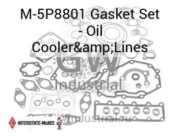 Gasket Set - Oil Cooler&Lines — M-5P8801