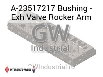 Bushing - Exh Valve Rocker Arm — A-23517217