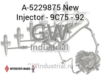 New Injector - 9C75 - 92 — A-5229875