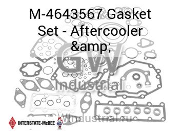 Gasket Set - Aftercooler & — M-4643567