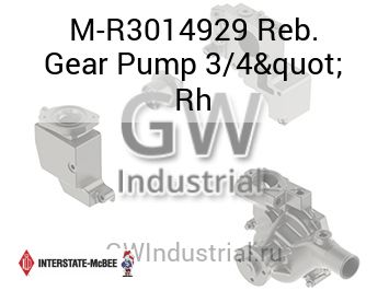 Reb. Gear Pump 3/4" Rh — M-R3014929