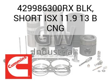 ЧЕРН. SHORT ISX 11.9 13 B CNG