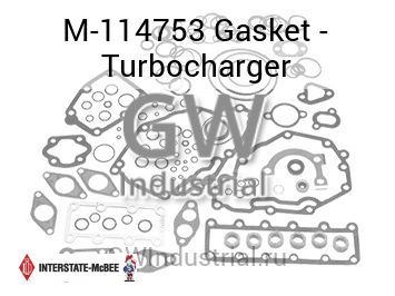 Gasket - Turbocharger — M-114753