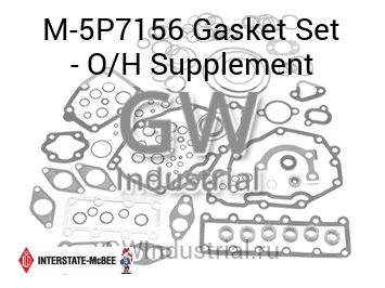 Gasket Set - O/H Supplement — M-5P7156