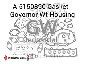 Gasket - Governor Wt Housing — A-5150890