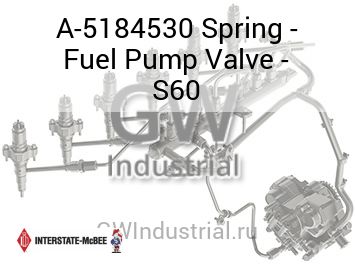 Spring - Fuel Pump Valve - S60 — A-5184530