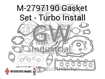 Gasket Set - Turbo Install — M-2797190