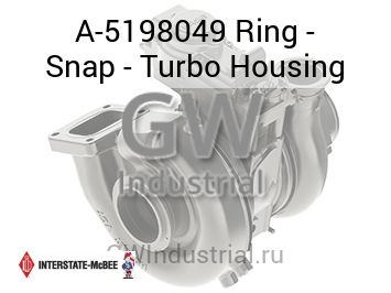 Ring - Snap - Turbo Housing — A-5198049