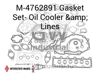 Gasket Set- Oil Cooler & Lines — M-4762891