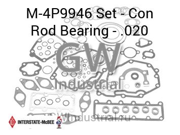 Set - Con Rod Bearing - .020 — M-4P9946
