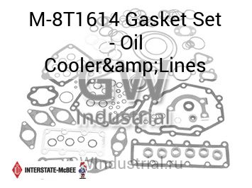 Gasket Set - Oil Cooler&Lines — M-8T1614