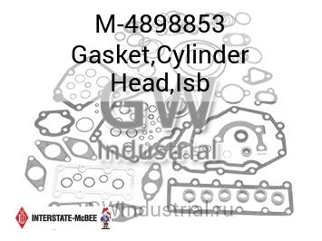 Gasket,Cylinder Head,Isb — M-4898853