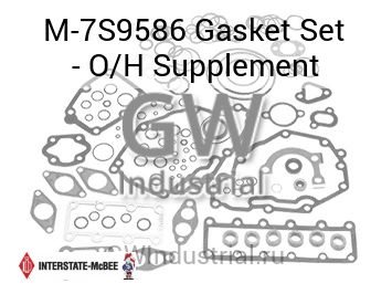 Gasket Set - O/H Supplement — M-7S9586