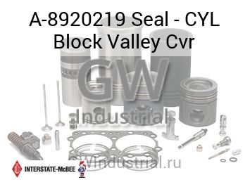 Seal - CYL Block Valley Cvr — A-8920219
