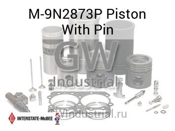 Piston With Pin — M-9N2873P