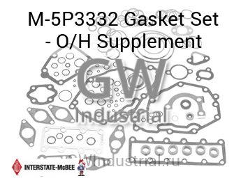 Gasket Set - O/H Supplement — M-5P3332