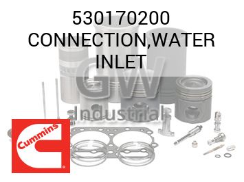 CONNECTION,WATER INLET — 530170200