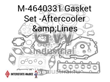 Gasket Set -Aftercooler &Lines — M-4640331