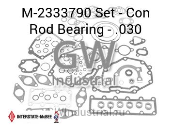 Set - Con Rod Bearing - .030 — M-2333790