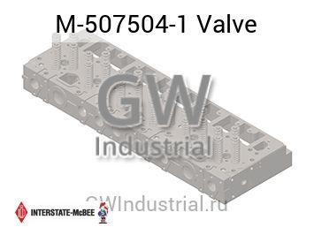 Valve — M-507504-1