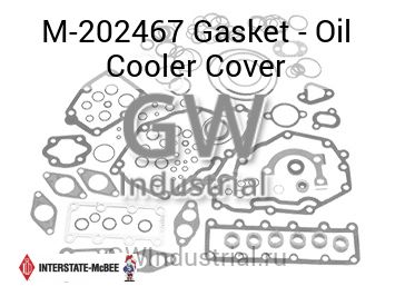 Gasket - Oil Cooler Cover — M-202467