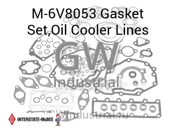Gasket Set,Oil Cooler Lines — M-6V8053