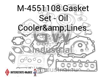Gasket Set - Oil Cooler&Lines. — M-4551108