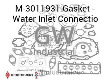 Gasket - Water Inlet Connectio — M-3011931