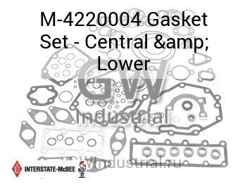 Gasket Set - Central & Lower — M-4220004