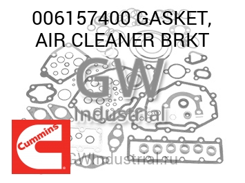 GASKET, AIR CLEANER BRKT — 006157400
